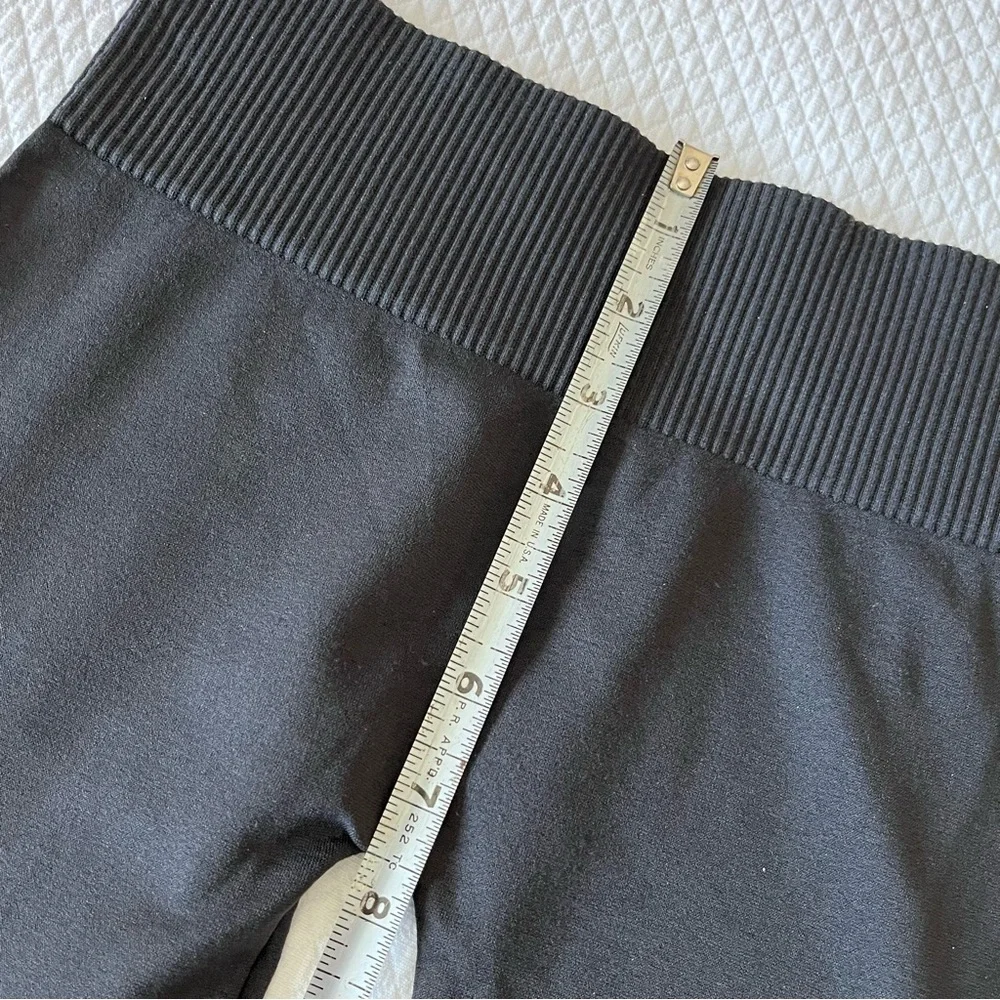 Eye Candy Footless Tights Set of 2 Black Gray Size S/M Juniors‎